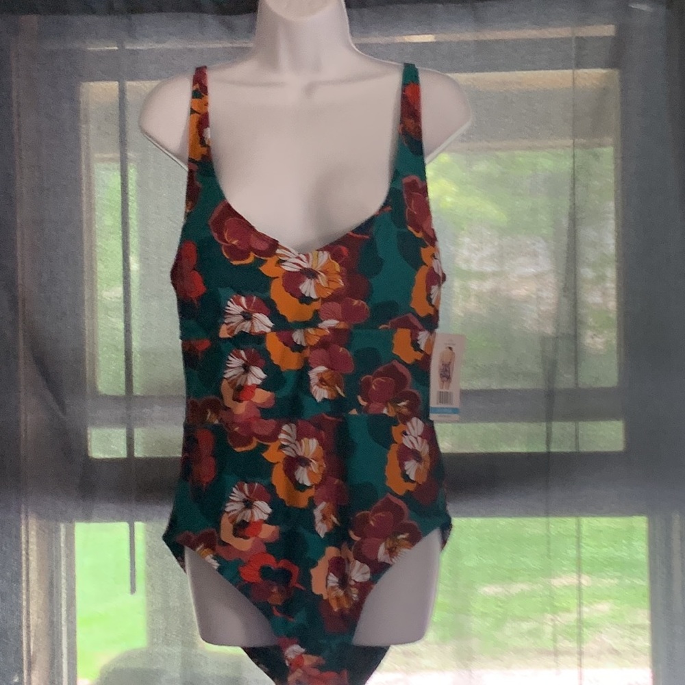 NWT One Piece Swimsuit By Into The Bleu. Size X Large